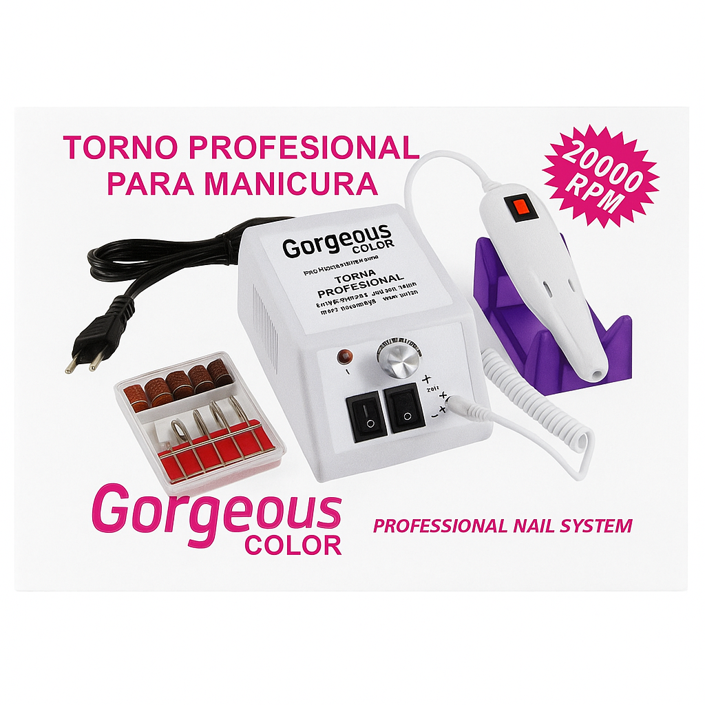 Torno profesional 20mil RPM Gorgeous (1976)