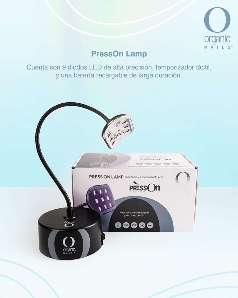 PressOn Lampara Sensor Negra Organic