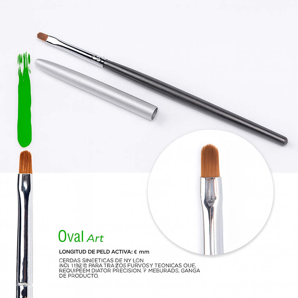 Pinceles Organic Oval Art- Fork Art