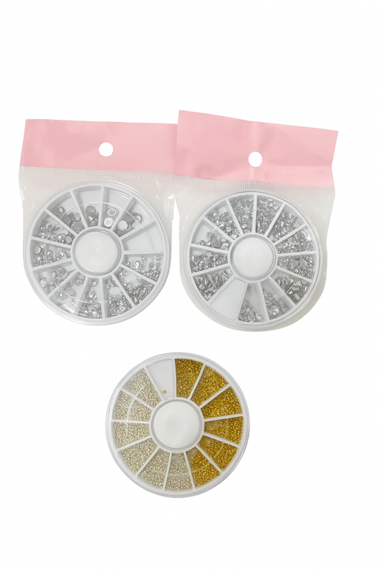 Piedritas Varias Carrusel para Uñas