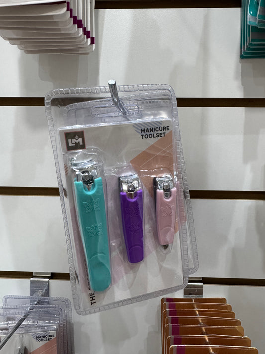 Set de 3 Corta Uñas