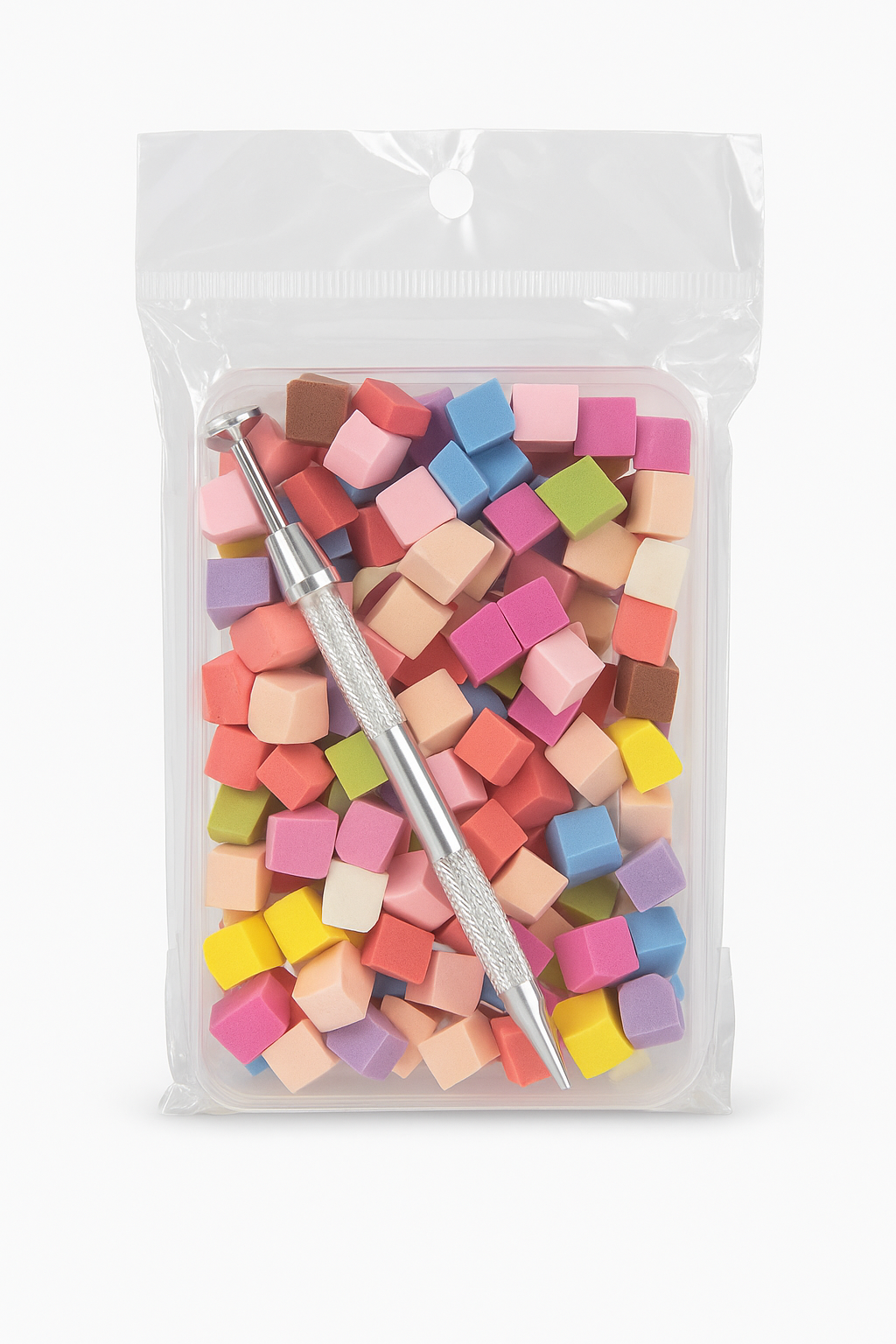 Set de Esponjas Difuminadoras para Uñas – Multicolor
