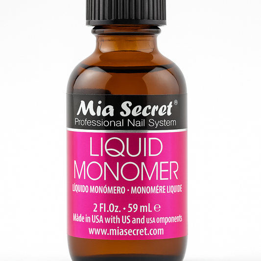 Mia Secret Liquid Monomer 118 ml – Profesional para Uñas Acrílicas