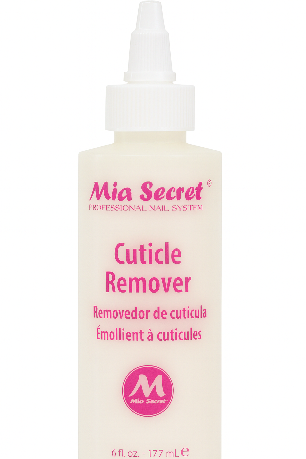 Removedor de Cutículas Mia Secret 177 ml – Profesional y Efectivo