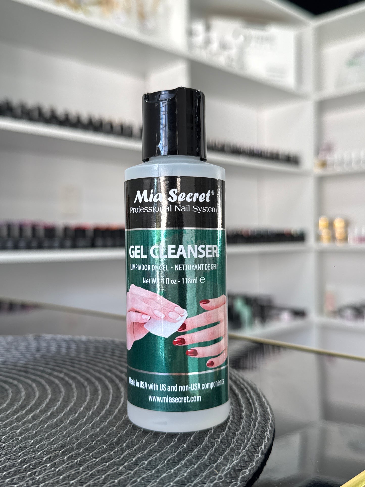 Gel Cleanser Mia Secret 118 ml – Limpiador de Gel Profesional