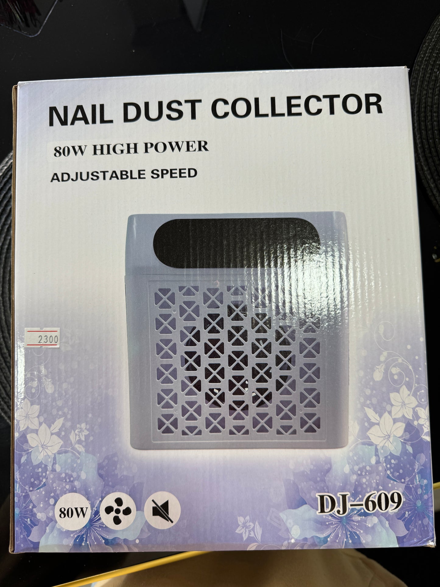 Extractor - Aspirador de polvo Nail Dust Collector 80W | DJ-609