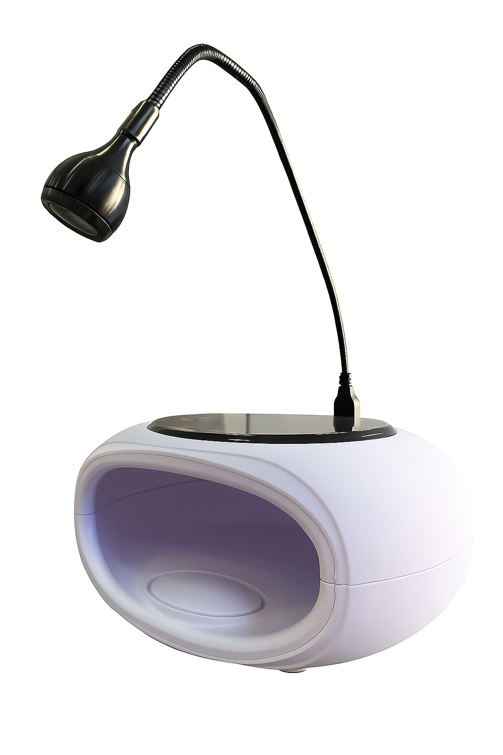 Lámpara - Cabina LED/UV 128W Profesional con Luz Flexible