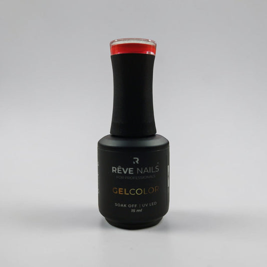 Gel Color RÊVE Nails Cherry 19 – Rojo Cereza Semipermanente UV/LED 15ml