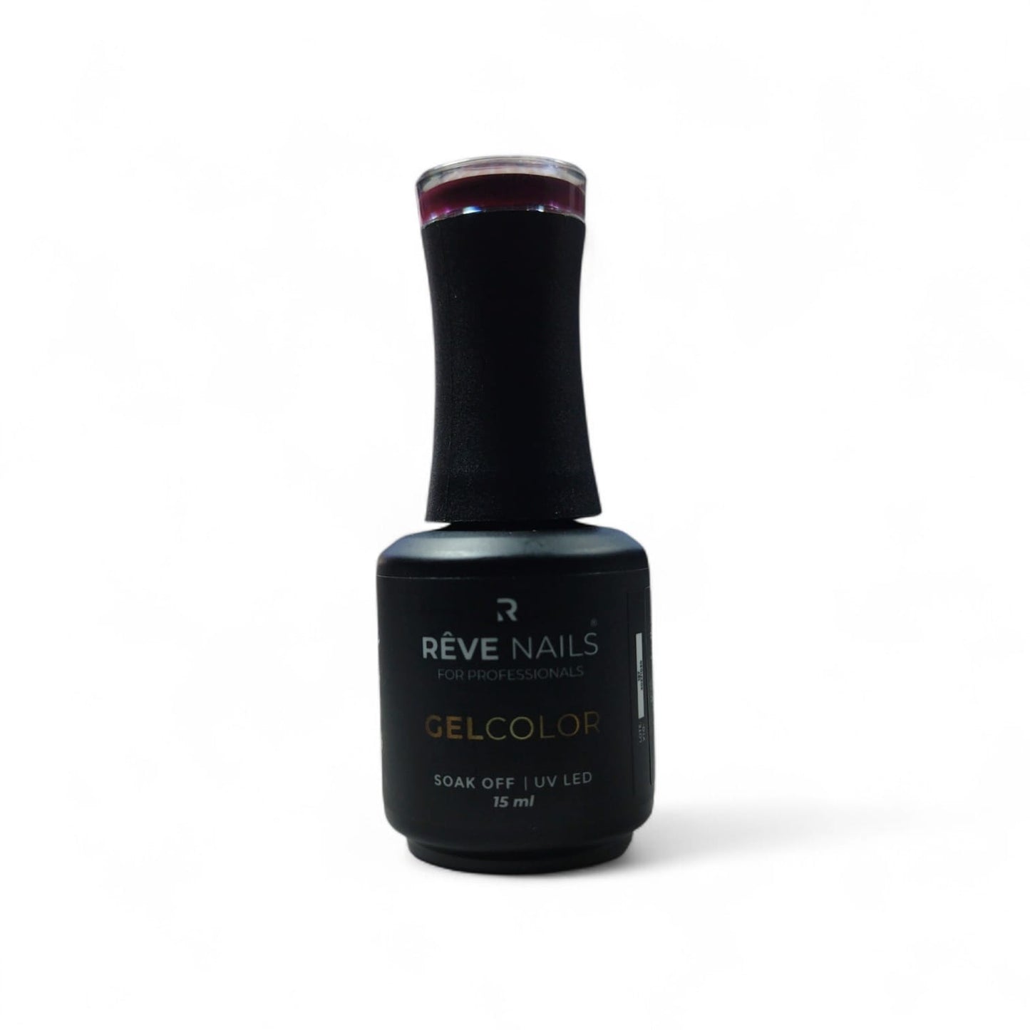 Gel Color RÊVE Nails Super Cherry 45 – Bordó Violáceo Semipermanente UV/LED 15ml