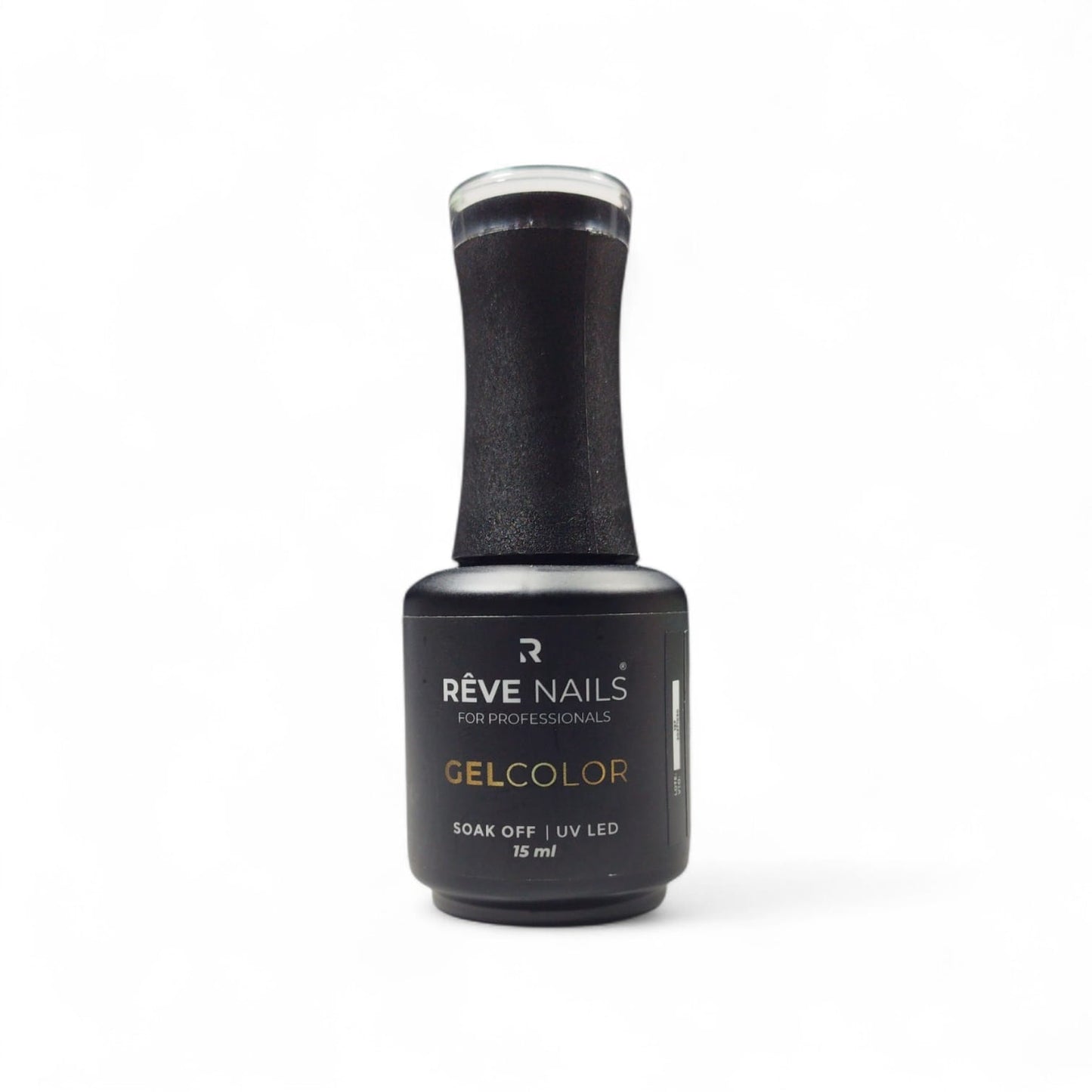 Gel Color RÊVE Nails All Black 02 – Negro Intenso Profesional UV/LED 15ml