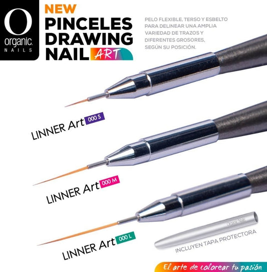 Pinceles Linner Art Organic