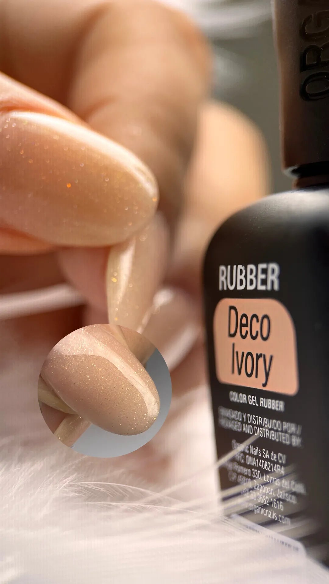 Base Rubber 15ml Organic Nails