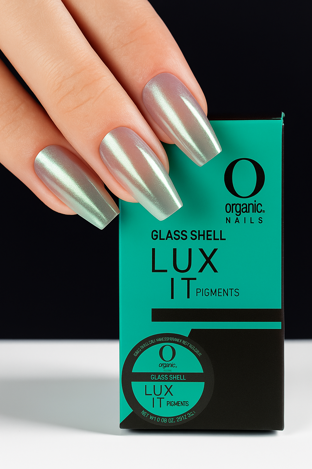 Glass Shell – Lux It Pigment by Organic Nails