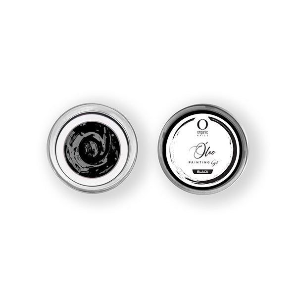 Painting Gel On – Organic Nails (Black / White)