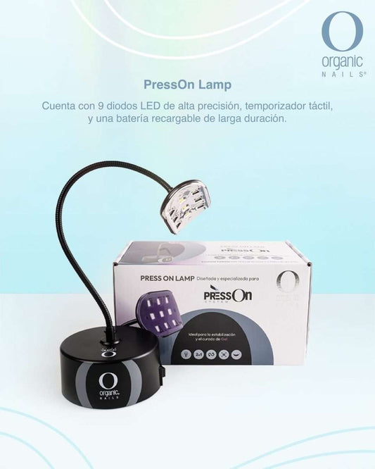 PressOn Lampara Sensor Negra Organic