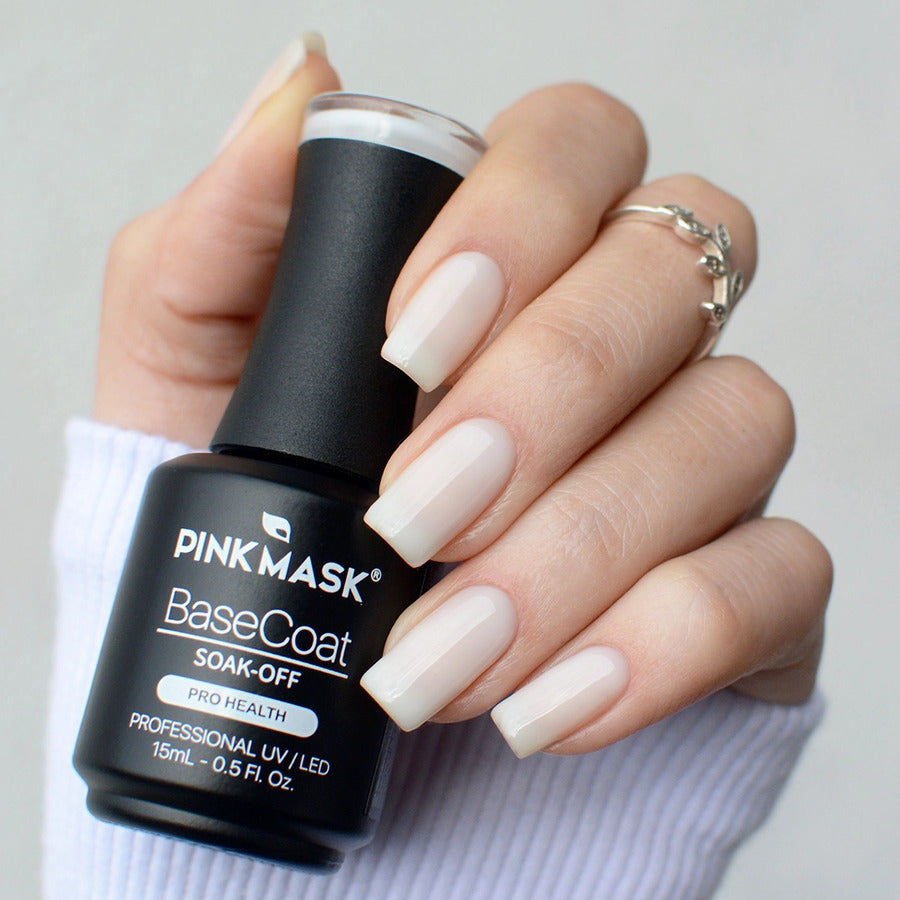 Base Coat Rubber 15ml Pink Mask
