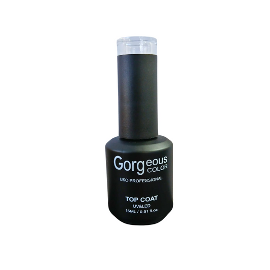 Top Coat 15ml Girgeous envase negro